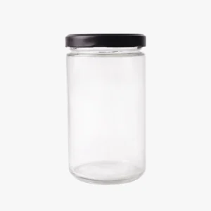 1000ml Glass Cylinder Jars with Lids