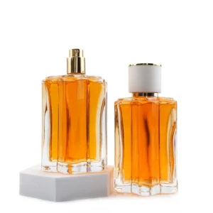 100ml Flower Shaped Perfume Bottle With Lid