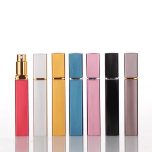 10ml Refillable Perfume Atomizer With Aluminum Shell