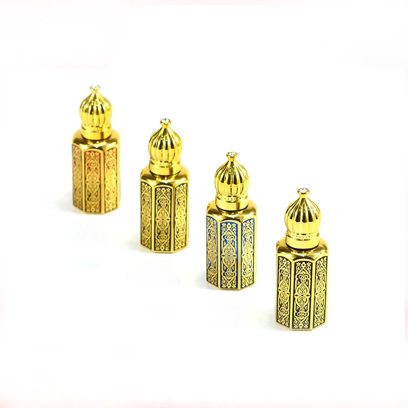 12ml Glass Attar essence Oil Bottles Fancy Design Mini Small Refillable 12ml Glass Attar essence Oil Bottles Fancy Design Mini Small Refillable