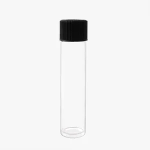 25ml Borosilicate Child Resistant Glass Pre Roll Tube with Screw Top