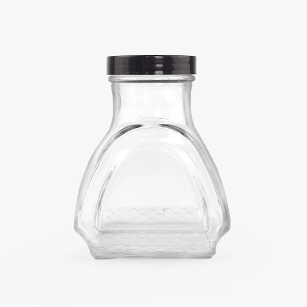 300ml Honey Pot Glass Jar With Plastic Cap