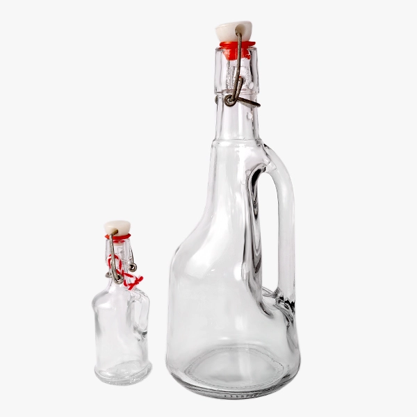 30ml 500ml Unique Shaped Glass Liquor Bottles