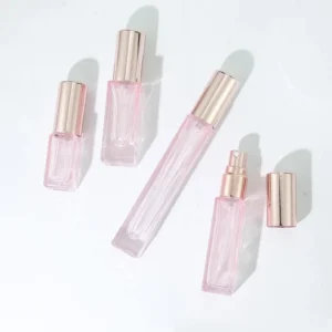 3ml 5ml 10ml Square Glass Perfume Bottle Portable Spray