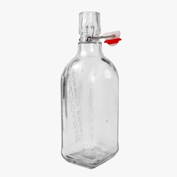 500ml Square Swing Top Glass Bottles