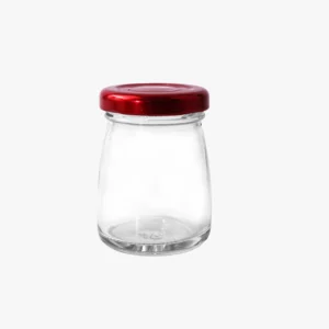 50ml 80ml Glass Pudding Jars with Lids