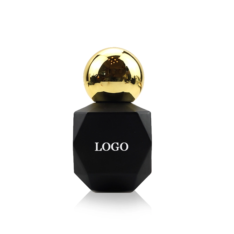 Black Diamond Shaped Perfume Bottle