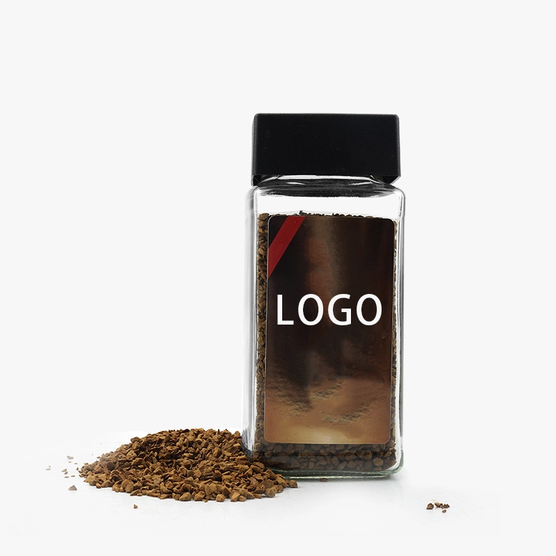 Glass Coffee Powder Jar 400ml 100g