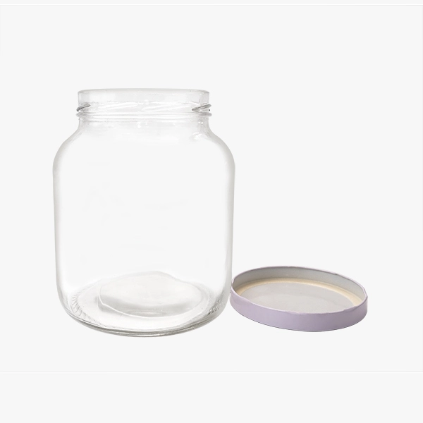Glass Pickle Jars with Metal Lid 1.5L 2L
