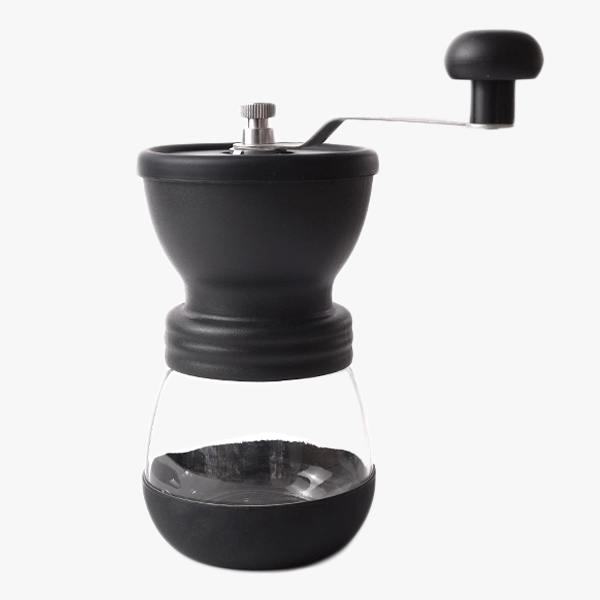 Glass Salt and Pepper Grinders with Handle 10 oz