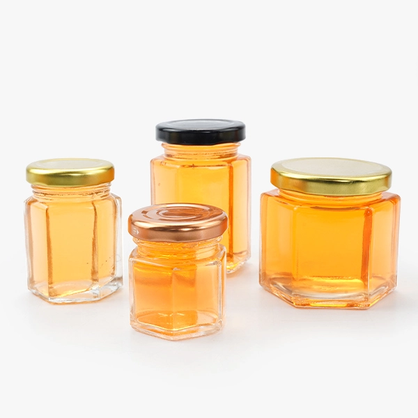 Hexagon Honey Jars Wholesale 20ml 50ml 100ml 120ml 150ml
