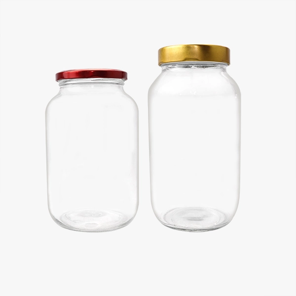 Large Glass Mason Jar with Tinplate Lid