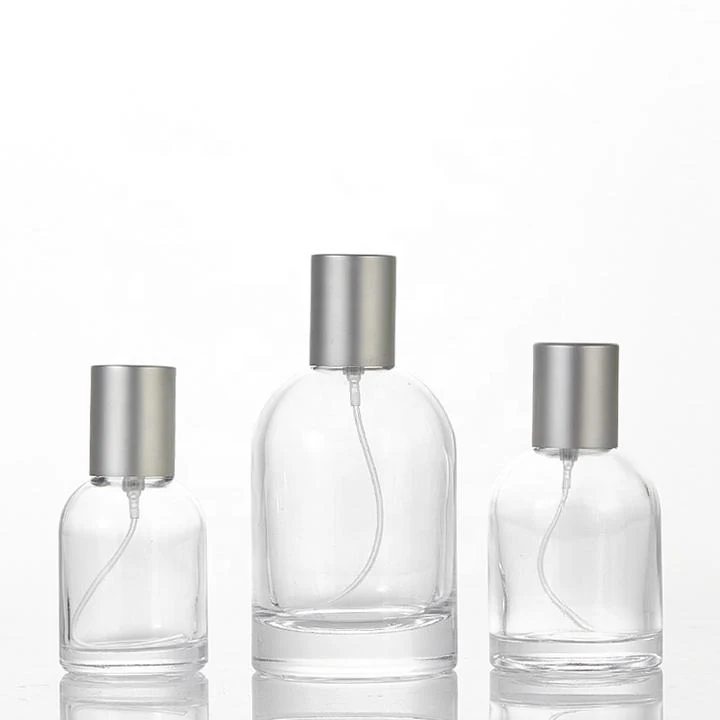 Luxury Thick Bottom Glass Perfume Bottle 30Ml 50Ml 100Ml