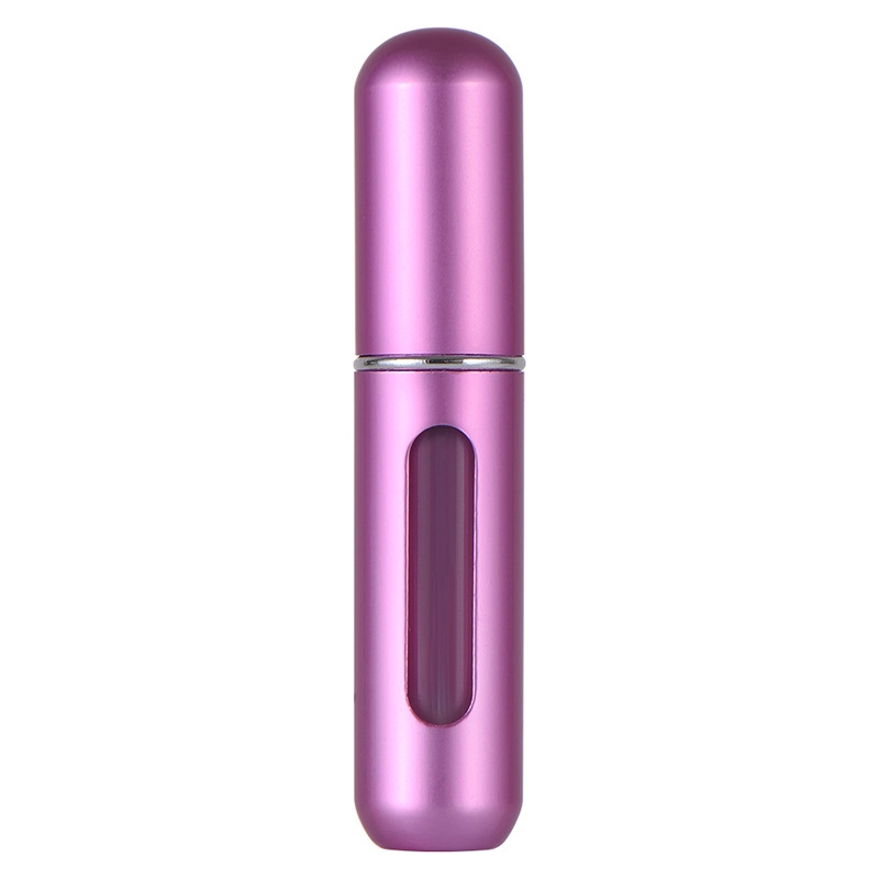 Refillable travel perfume atomiser with colored aluminum shell Refillable travel perfume atomiser with colored aluminum shell