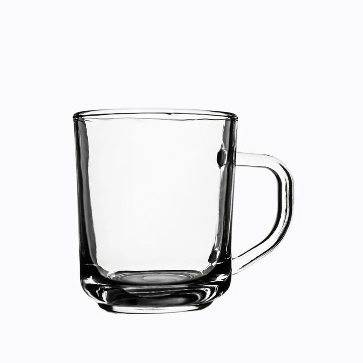Transparent Glass Coffee Cup For Hotel And Cafe