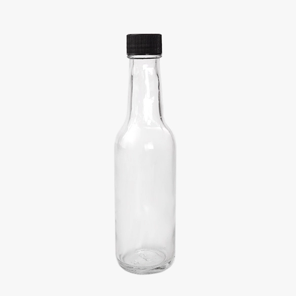 Wholesale 5 oz Glass Woozy Bottles with Screw Caps
