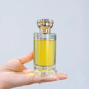 Wholesale Round Glass Perfume Bottle 50ml 100ml Luxury